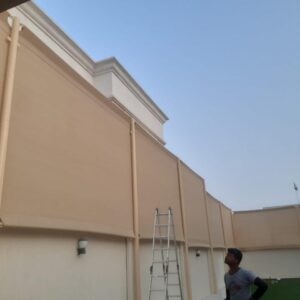 Steel Car Parking Shade for Villas in Dubai | High Quality Carport Price Per Square Meter 85AED